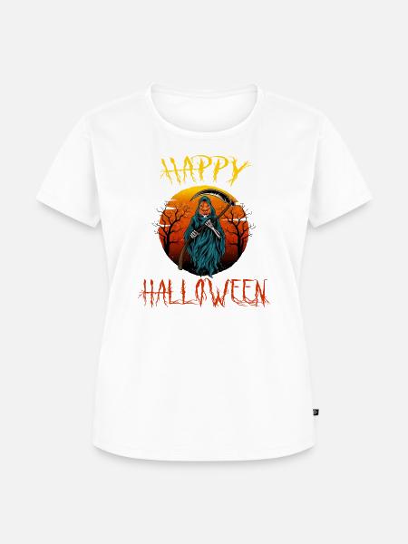 Halloween Party - Frauen Premium Bio T-Shirt - Weiß
