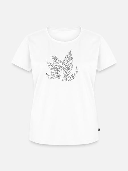 Frühling - Frauen Premium Bio T-Shirt - Weiß