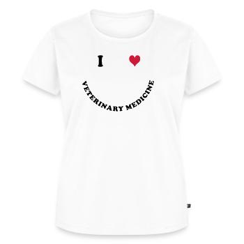 Veterinary medicine - Women's Premium Organic T-shirt - white - Front - AI Model Female 172 dark (172cm)
