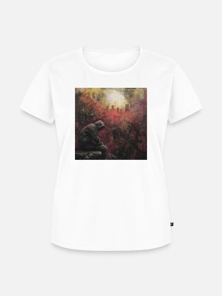 In the Ghetto - Frauen Premium Bio T-Shirt - Weiß