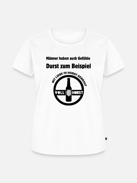 GEFÜHLE - Frauen Premium Bio T-Shirt - Weiß