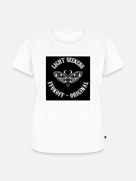 Light Seekers - Frauen Premium Bio T-Shirt - Weiß