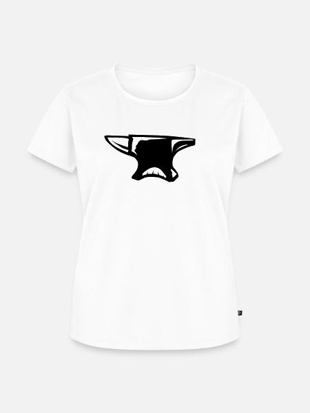 Amboss 2065 - Frauen Premium Bio T-Shirt - Weiß