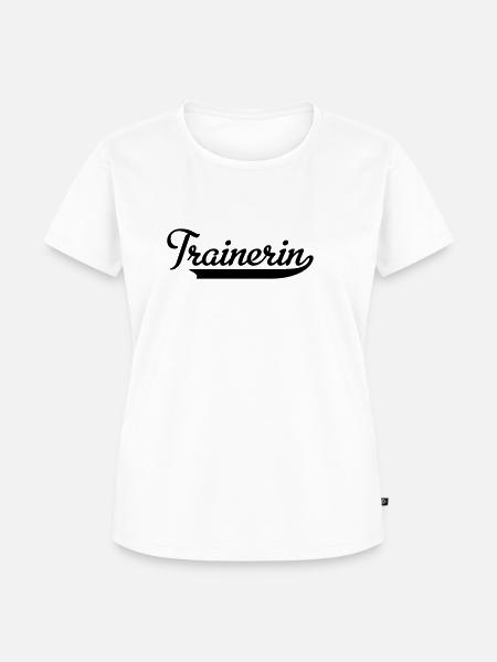 Trainerin - Frauen Premium Bio T-Shirt - Weiß