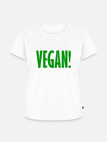 Vegan! - Frauen Premium Bio T-Shirt - Weiß