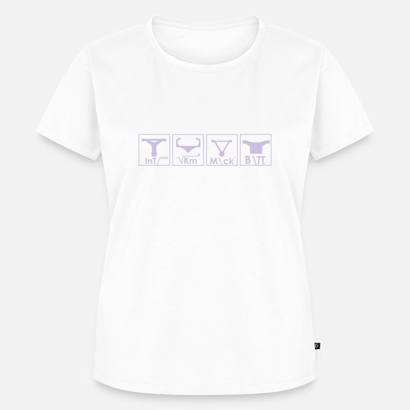 Elemente - Frauen Premium Bio T-Shirt - Weiß