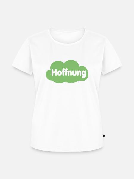 HOFFNUNG - Frauen Premium Bio T-Shirt - Weiß