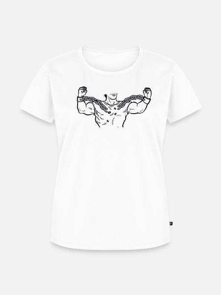 Kette brechen - Frauen Premium Bio T-Shirt - Weiß