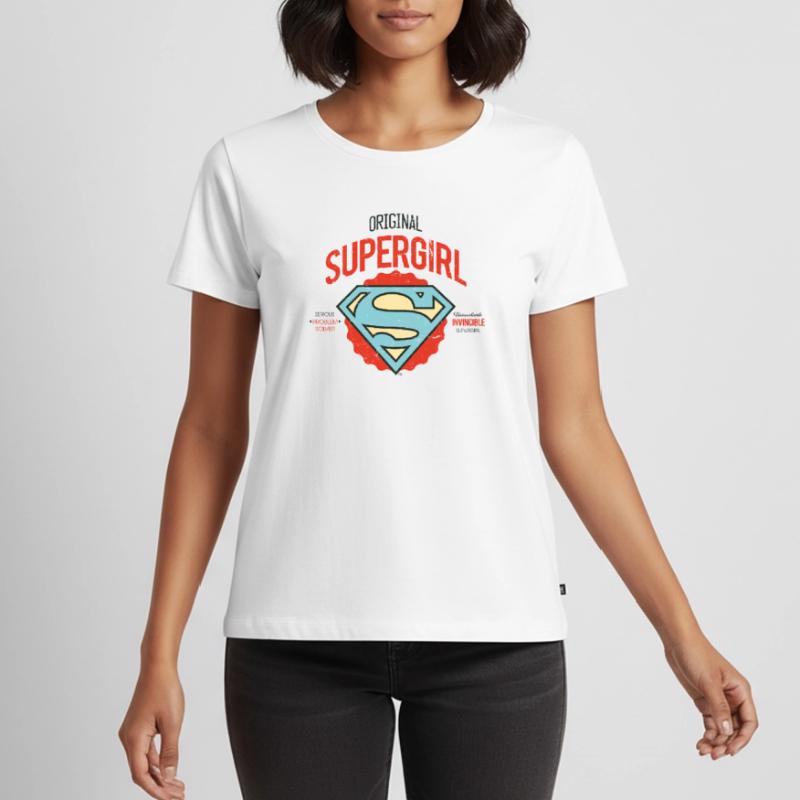 DC Comics Logo Problem Solver T-shirt Premium bio Femme