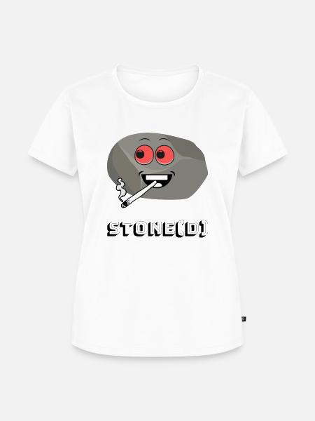 Stone(d) - Frauen Premium Bio T-Shirt - Weiß
