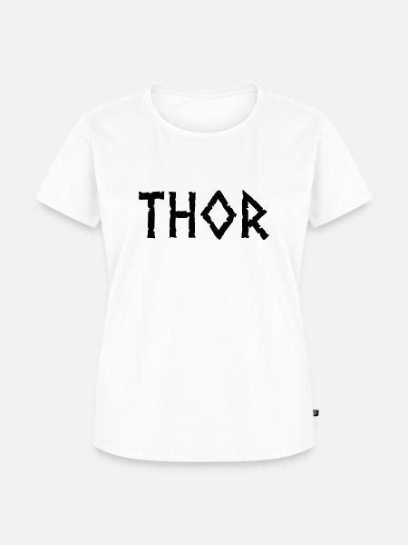 Thor - Frauen Premium Bio T-Shirt - Weiß
