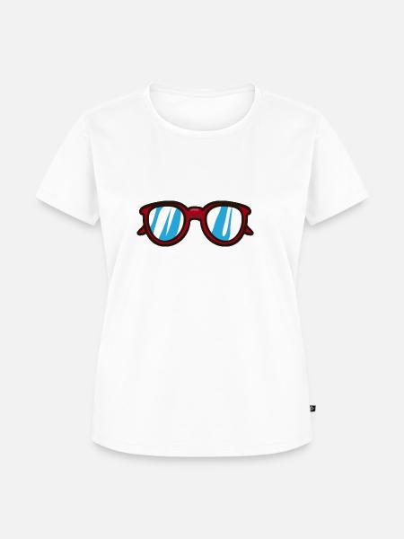 Brille - Frauen Premium Bio T-Shirt -