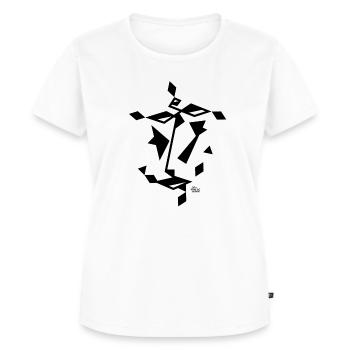 J for Joke Her - Women's Premium Organic T-shirt - white - Front - AI Model Female 172 dark (172cm)