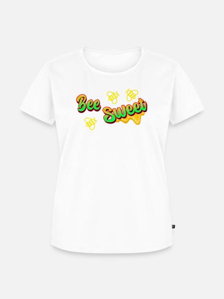 Biene süß - Frauen Premium Bio T-Shirt - Weiß
