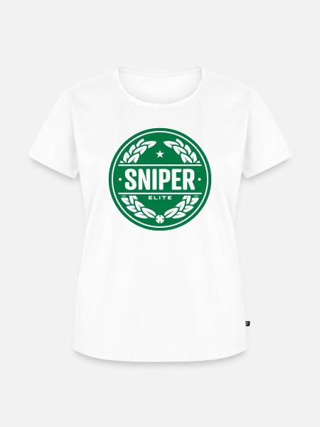 SNIPER ELITE - Frauen Premium Bio T-Shirt - Weiß