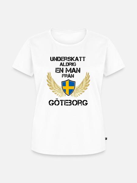 Göteborg - Frauen Premium Bio T-Shirt - Weiß