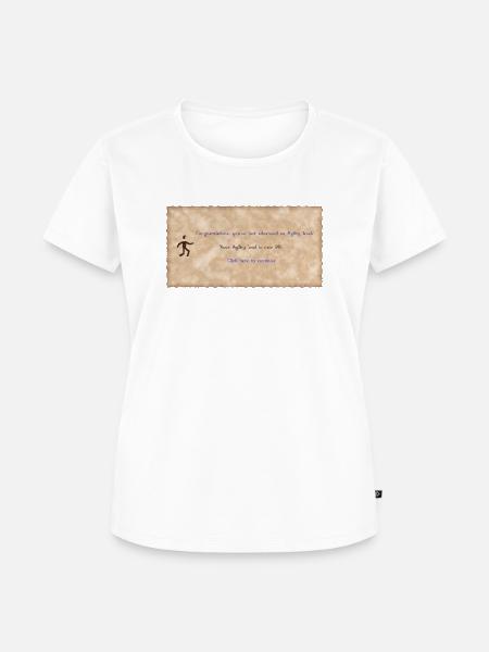 OSRS LVL Agility 99 - Frauen Premium Bio T-Shirt - Weiß