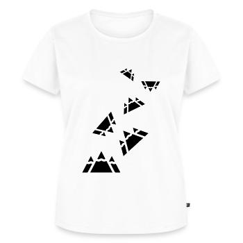 Mountains - Women's Premium Organic T-shirt - white - Front - AI Model Female 172 dark (172cm)