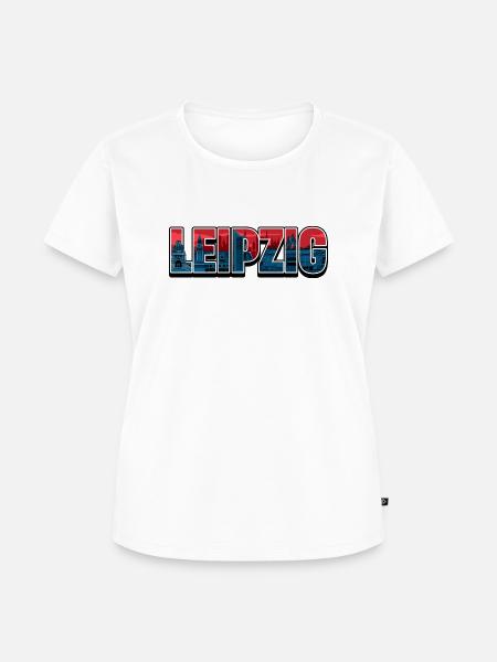 Leipzig - Frauen Premium Bio T-Shirt - Weiß