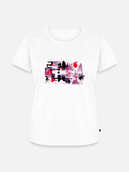 Urban Diversity 2 - Frauen Premium Bio T-Shirt - Weiß