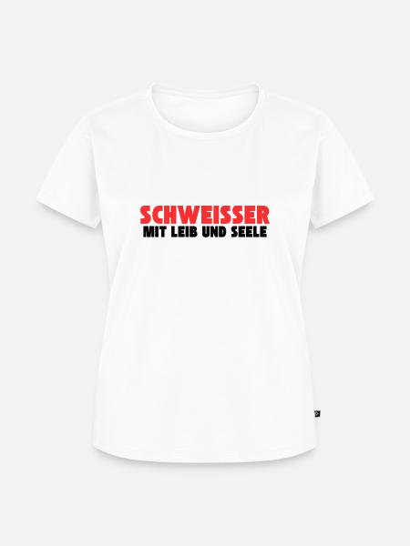 Schweißer mit Leib und Seele - Frauen Premium Bio T-Shirt -