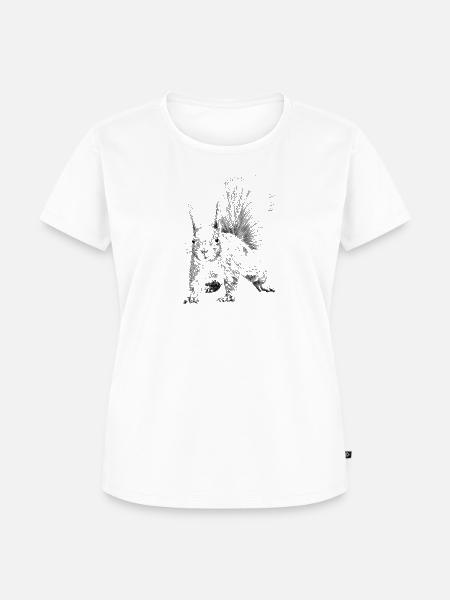 Eichhörnchen  - Frauen Premium Bio T-Shirt - Weiß
