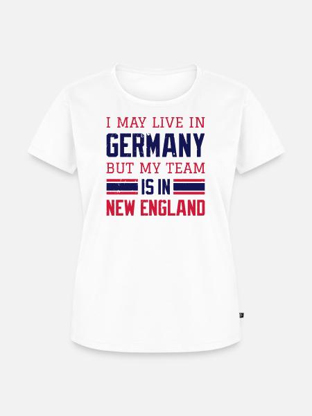 New England - Frauen Premium Bio T-Shirt - Weiß