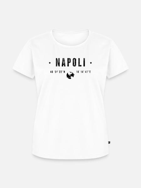 Napoli - Frauen Premium Bio T-Shirt - Weiß