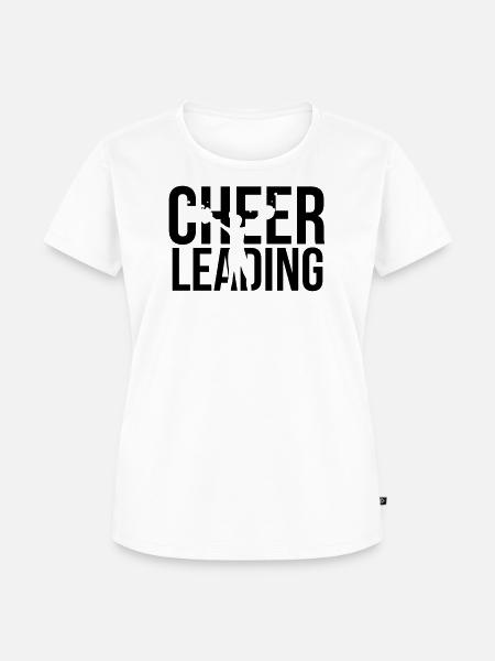 cheerleading - Frauen Premium Bio T-Shirt - Weiß