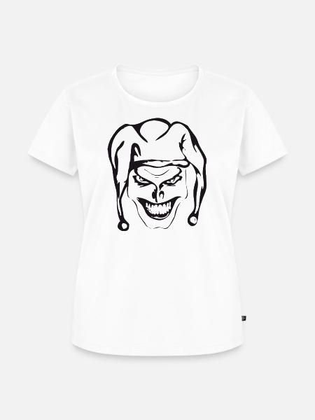Joker beliebige skalierbarkeit - Frauen Premium Bio T-Shirt - Weiß