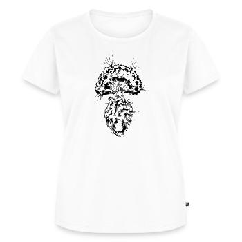 Environmental protection Climate protection - Women's Premium Organic T-shirt - white - Front - AI Model Female 172 dark (172cm)