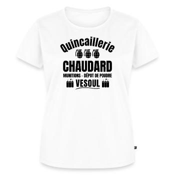 septième compagnie, 7ème compagnie, film culte - T-shirt Premium bio Femme - blanc - Devant - AI Model Female 172 dark (172cm)