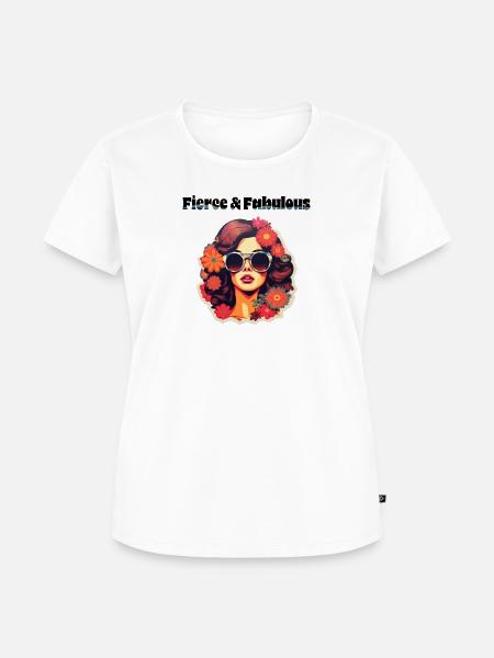 Heftig & Fabelhaft - Frauen Premium Bio T-Shirt - Weiß