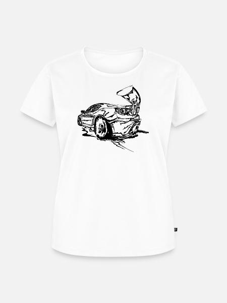 GT86 - Frauen Premium Bio T-Shirt - Weiß