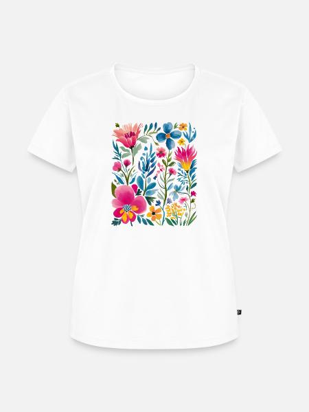 Boho Vibe - Frauen Premium Bio T-Shirt - Weiß