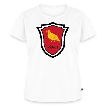 Aunis - Frauen Premium Bio T-Shirt - Weiß - Vorne - AI Model Female 172 dark (172cm)