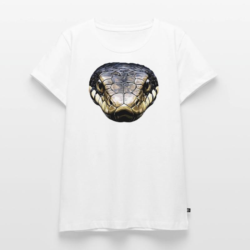 Schlange Python Kobra Klapperschlange Schlangen Frauen Premium Bio T-Shirt
