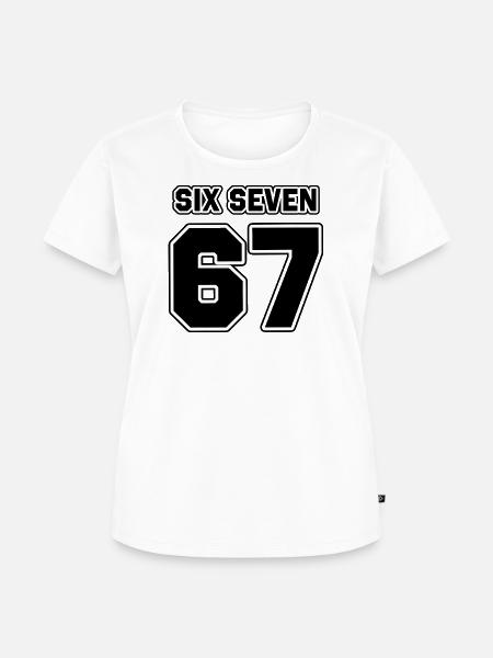 67 Six Seven - Frauen Premium Bio T-Shirt - Weiß