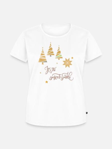 Christmas Time - Frauen Premium Bio T-Shirt - Weiß