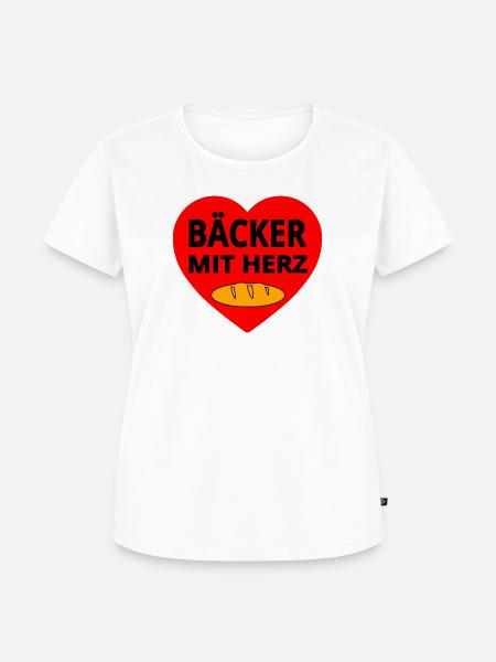 Bäcker - Frauen Premium Bio T-Shirt - Weiß