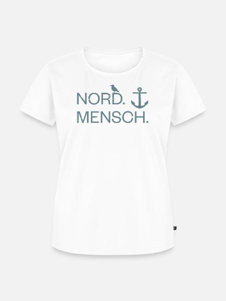 NordMensch - Frauen Premium Bio T-Shirt - Weiß