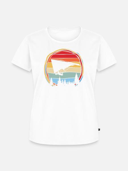 Gleitschirm Gleitschirmflieger Gleitschirmfliegen - Frauen Premium Bio T-Shirt - Weiß