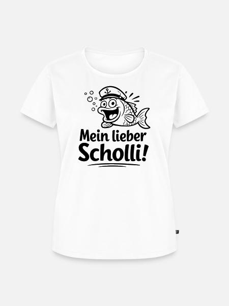 mein lieber scholli - Frauen Premium Bio T-Shirt - Weiß
