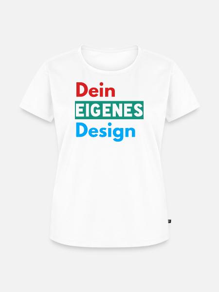 Dein Eigenes Design - Frauen Premium Bio T-Shirt - Weiß