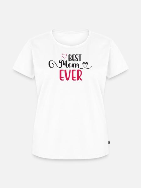 Die beste Mutter aller Zeiten - Frauen Premium Bio T-Shirt - Weiß