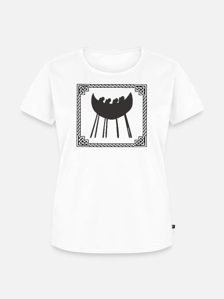Caherciveen-Boot - Frauen Premium Bio T-Shirt - Weiß