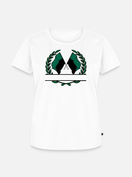 Texel Laurel Custom – Inselausgabe - Frauen Premium Bio T-Shirt - Weiß