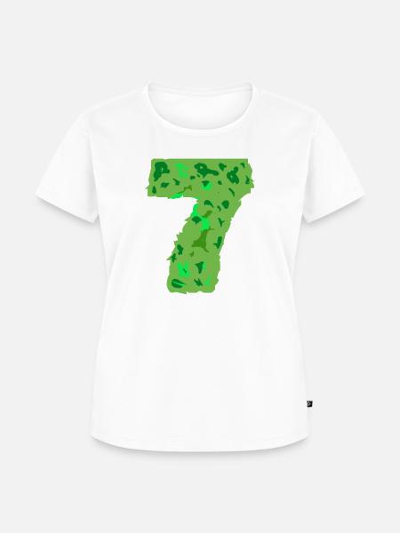tarnungsfarbe Nummer sieben - Frauen Premium Bio T-Shirt - Weiß