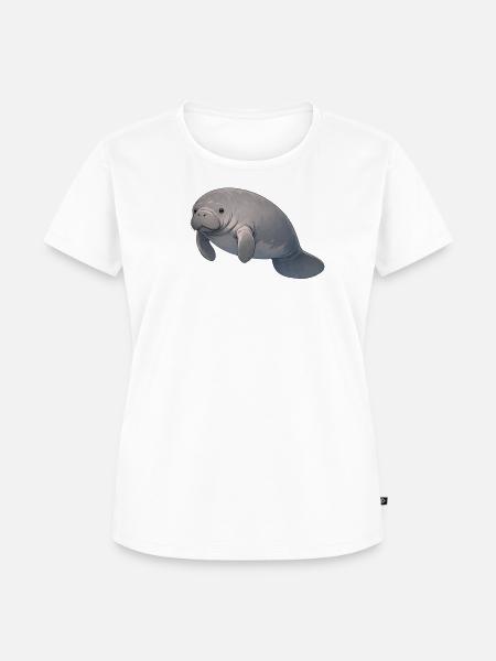 Seekuh - Frauen Premium Bio T-Shirt - Weiß