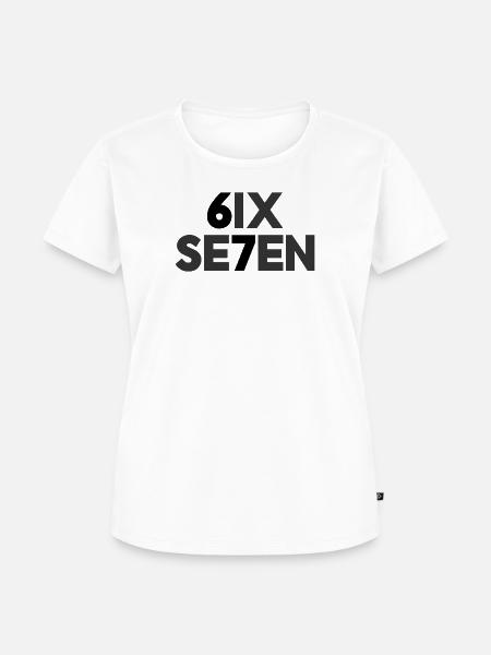 Six Seven - 67 - Meme - Basketball - 6-7 - Frauen Premium Bio T-Shirt - Weiß